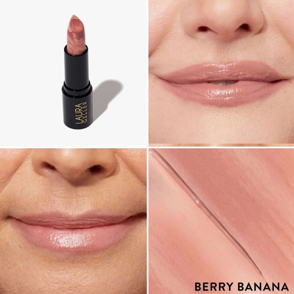 🦋 Laura Geller Italian Marble Lipstick (in Berry Banana!) - Picture 2 of 12